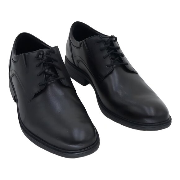 Clarks Steadwell Lace Dress Shoes Black Classic Oxford 10.5M main image 4